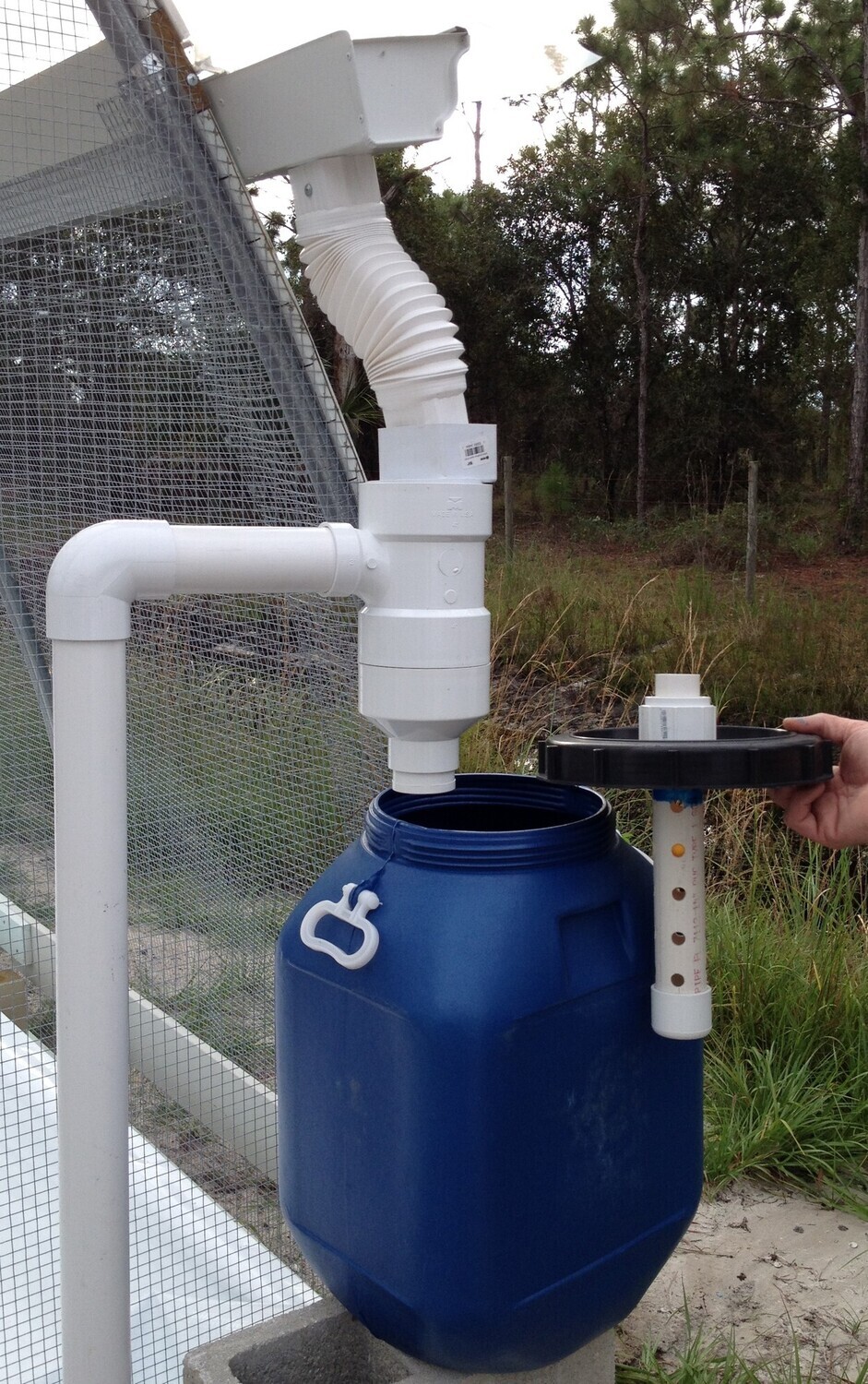 First Run Diverter for Rain Barrel & Rain Catchment Systems