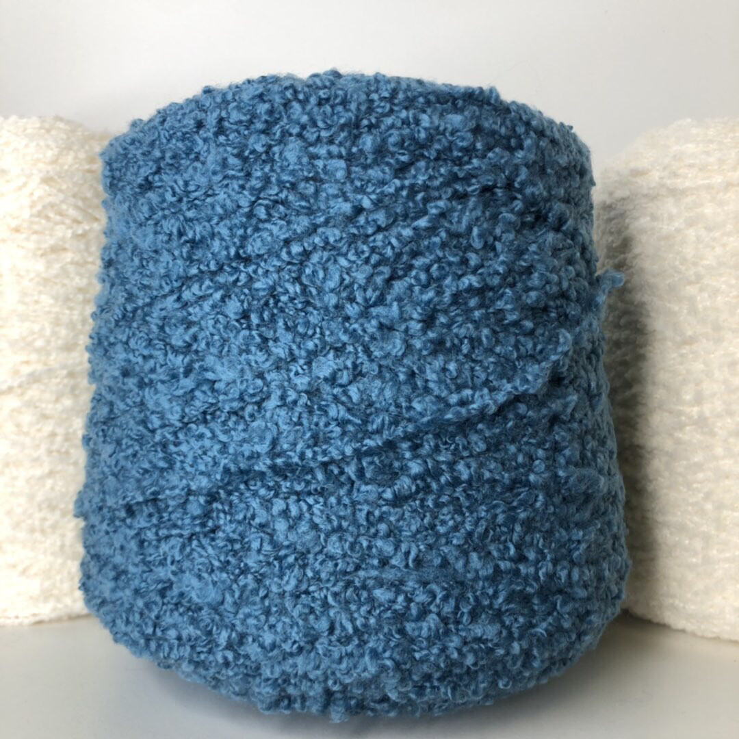 Пряжа Букле Меринос С Шелком Купить