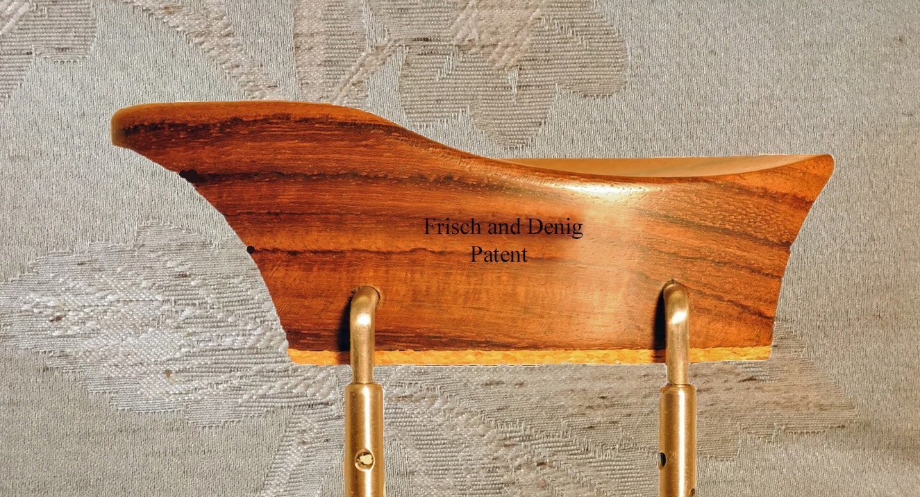Brandt, "Lefthanded", FullSize, Lifted Violin Chinrest