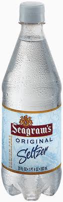 Seagrams Seltzer - 20 oz - Case of 24
