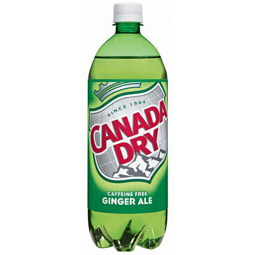 Canada Dry Ginger Ale 1 Liter K.F.P. Case of 12