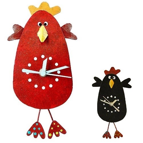 Clock Wall Chicken