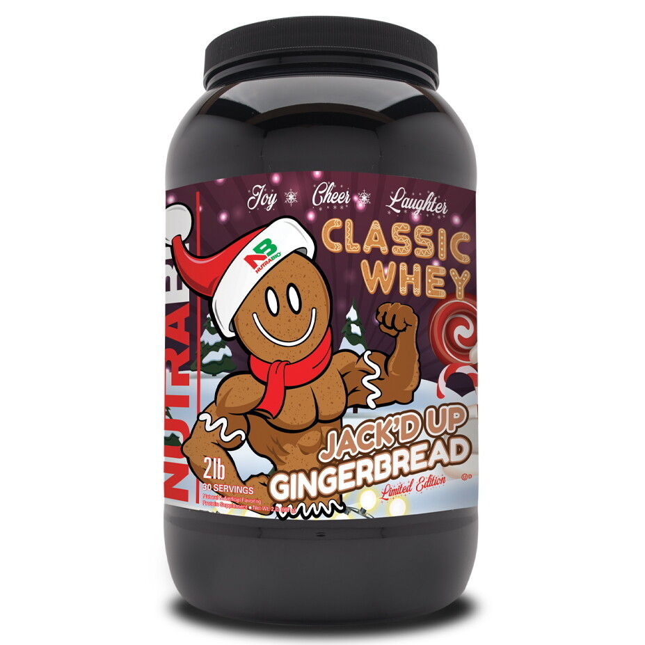 Nutrabio Classic Whey Protein Jack'd Up Gingerbread
