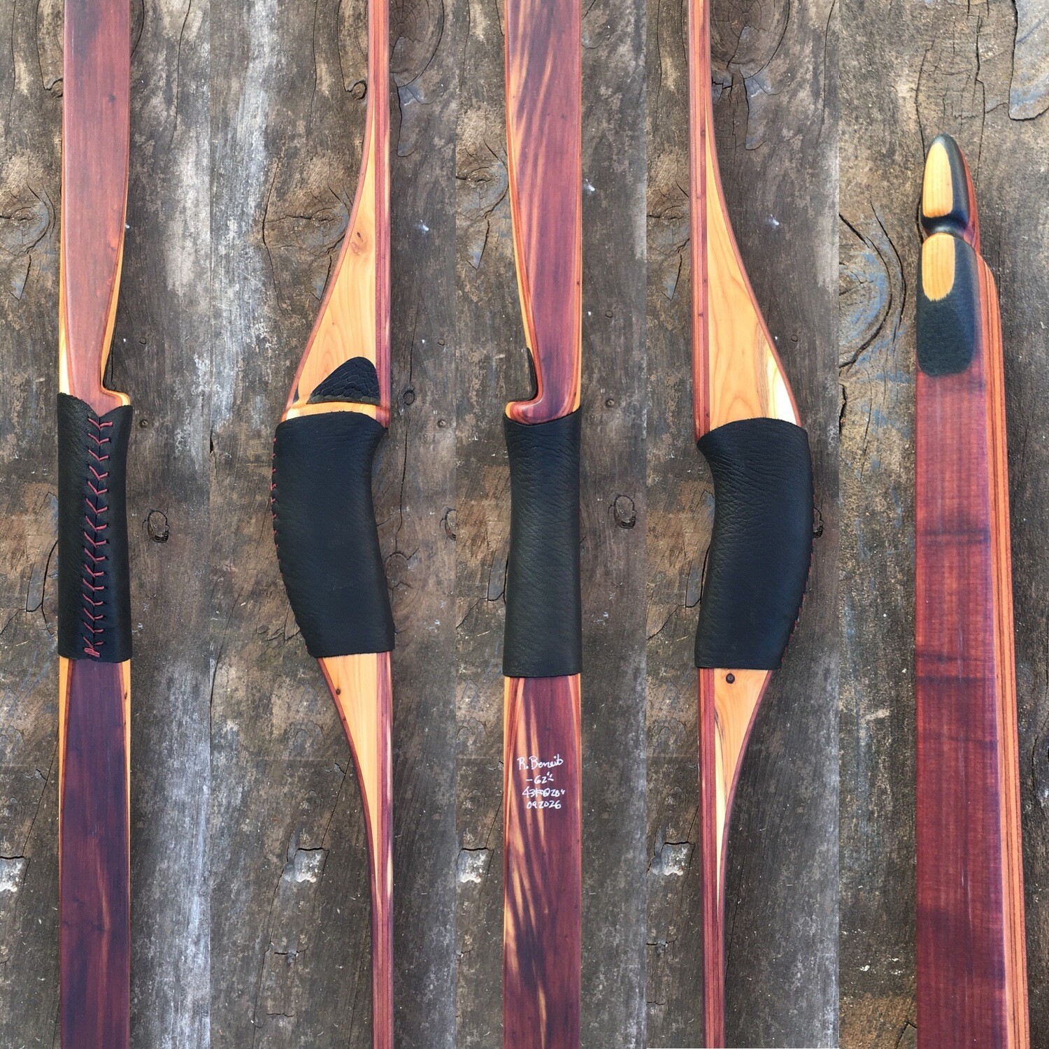 Benoit 62" Forward Handle Longbow Cedar/ Yew