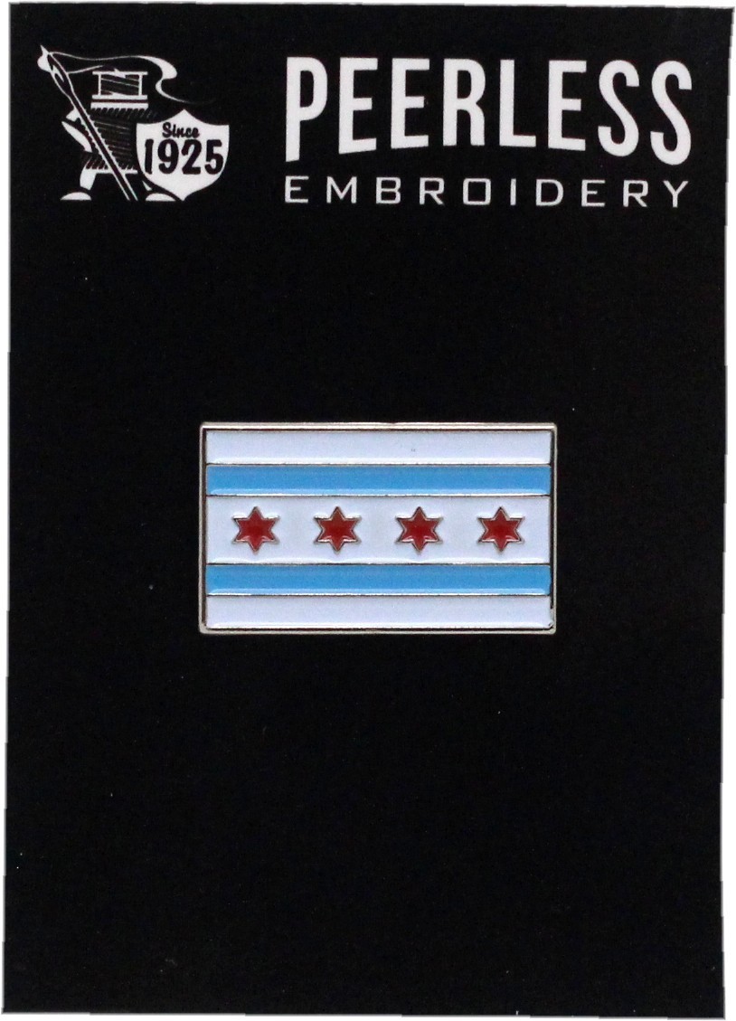 Chicago Flag Lapel Pin Chicago Police Memorial Foundation