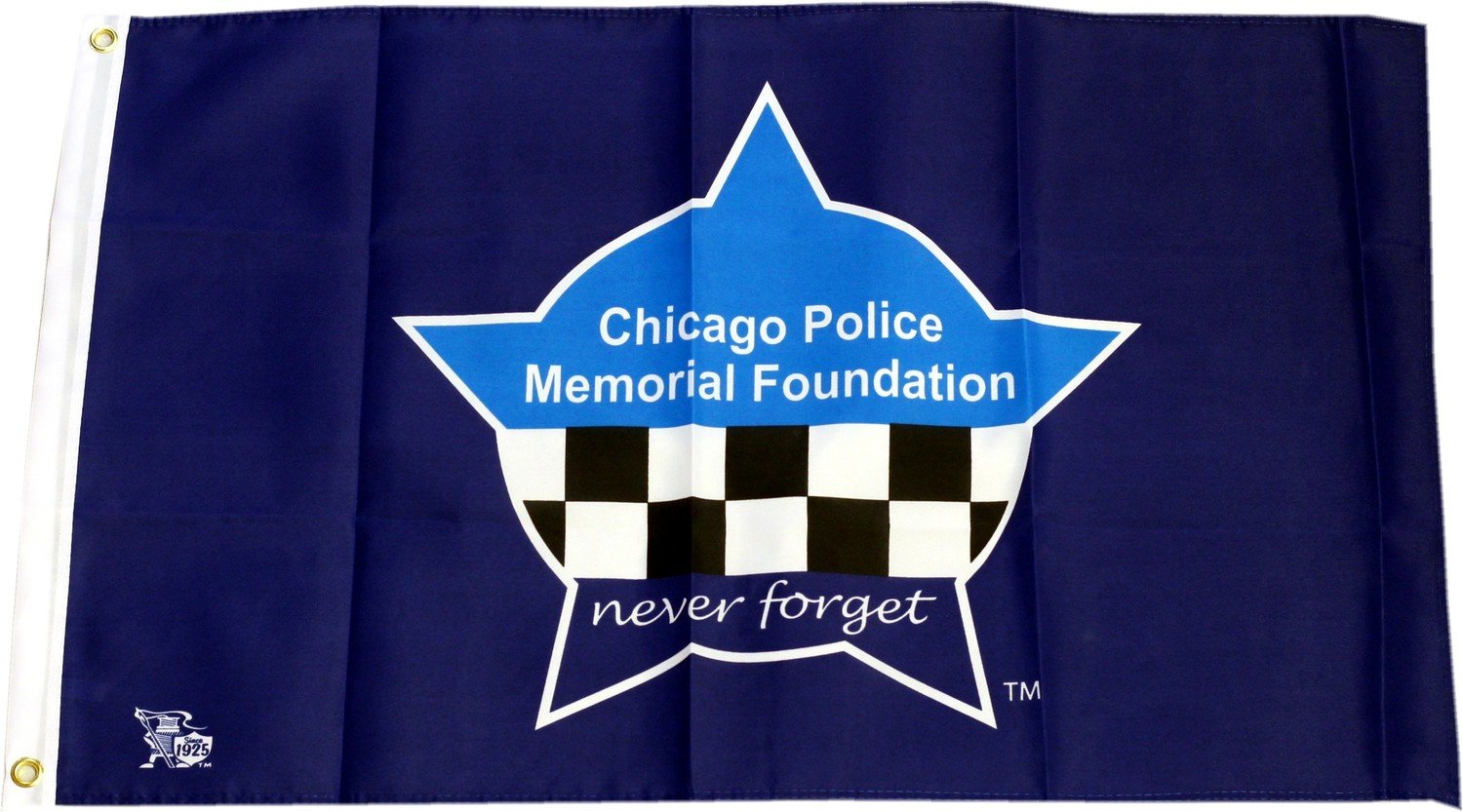 3ft X 5ft Heavy Duty CPD Memorial Foundation Flag Chicago Police