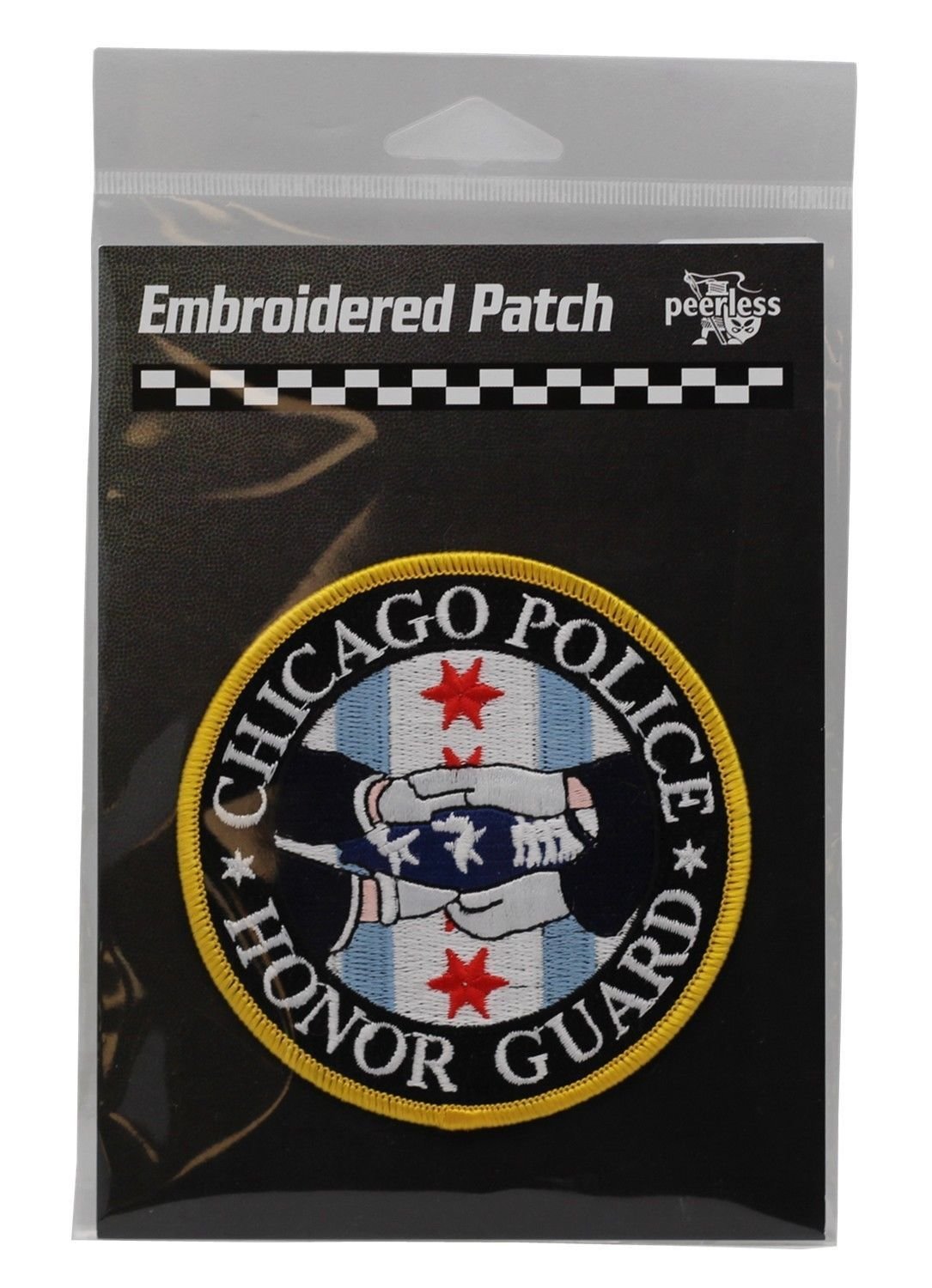 Chicago Police Honor Guard Round Patch Chicago Police Memorial Foundation