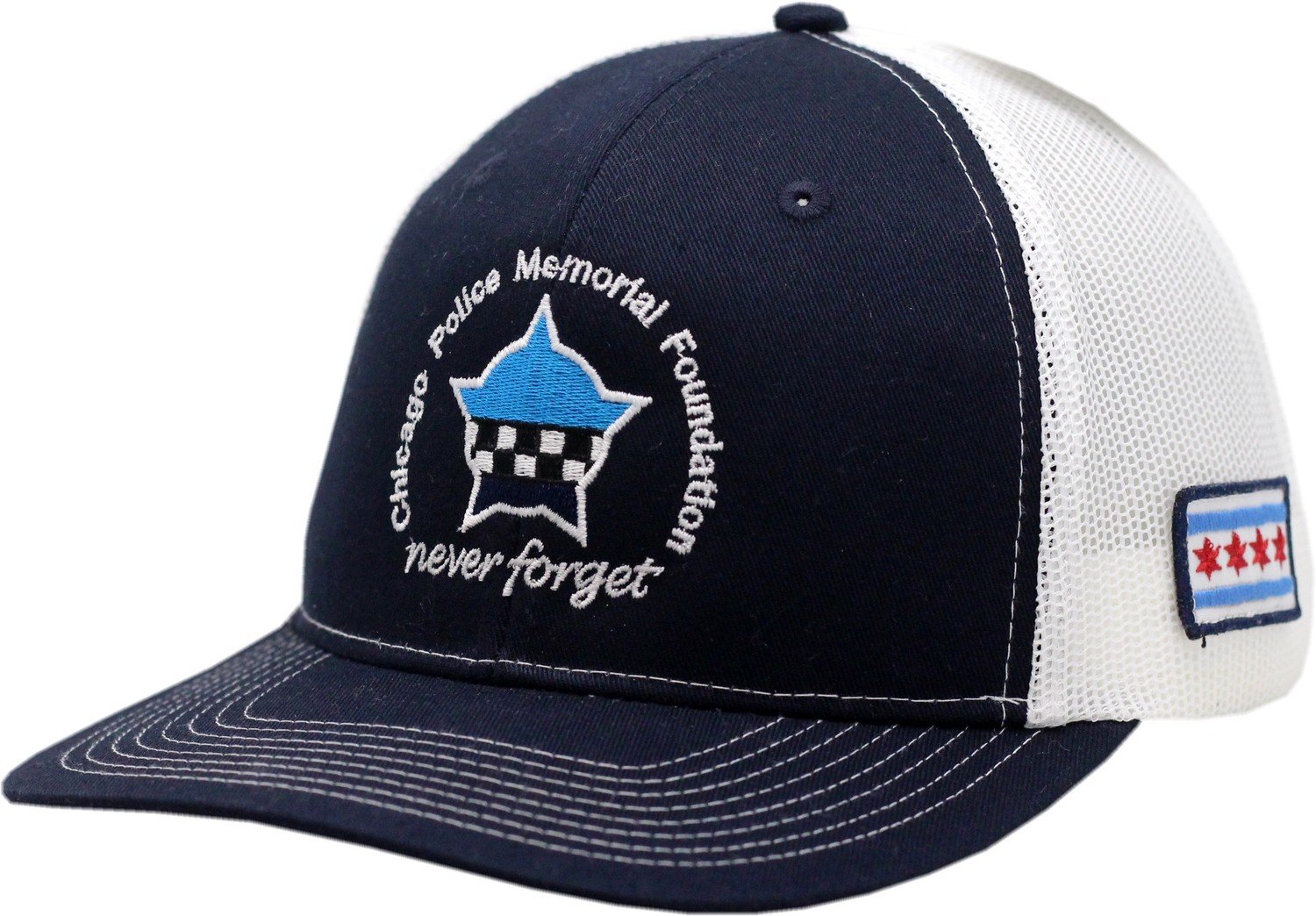 CPD Memorial Foundation Trucker Mesh Adjustable Strap Cap Chicago