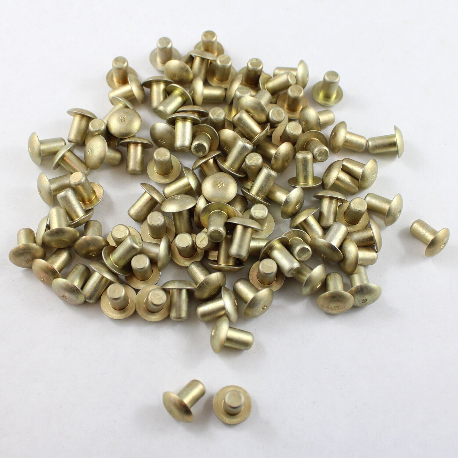 3/16" Solid Rivets Aluminium Button Head 100 Pack Bullant
