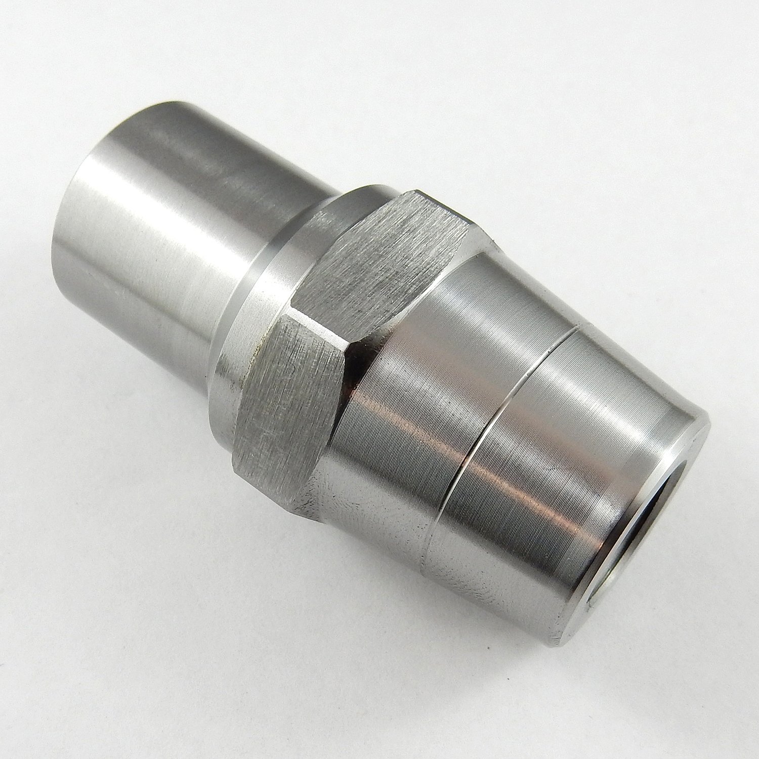 5/8" UNF Weld In Bung with Hex for 11/4" OD Tube Left Hand Thread