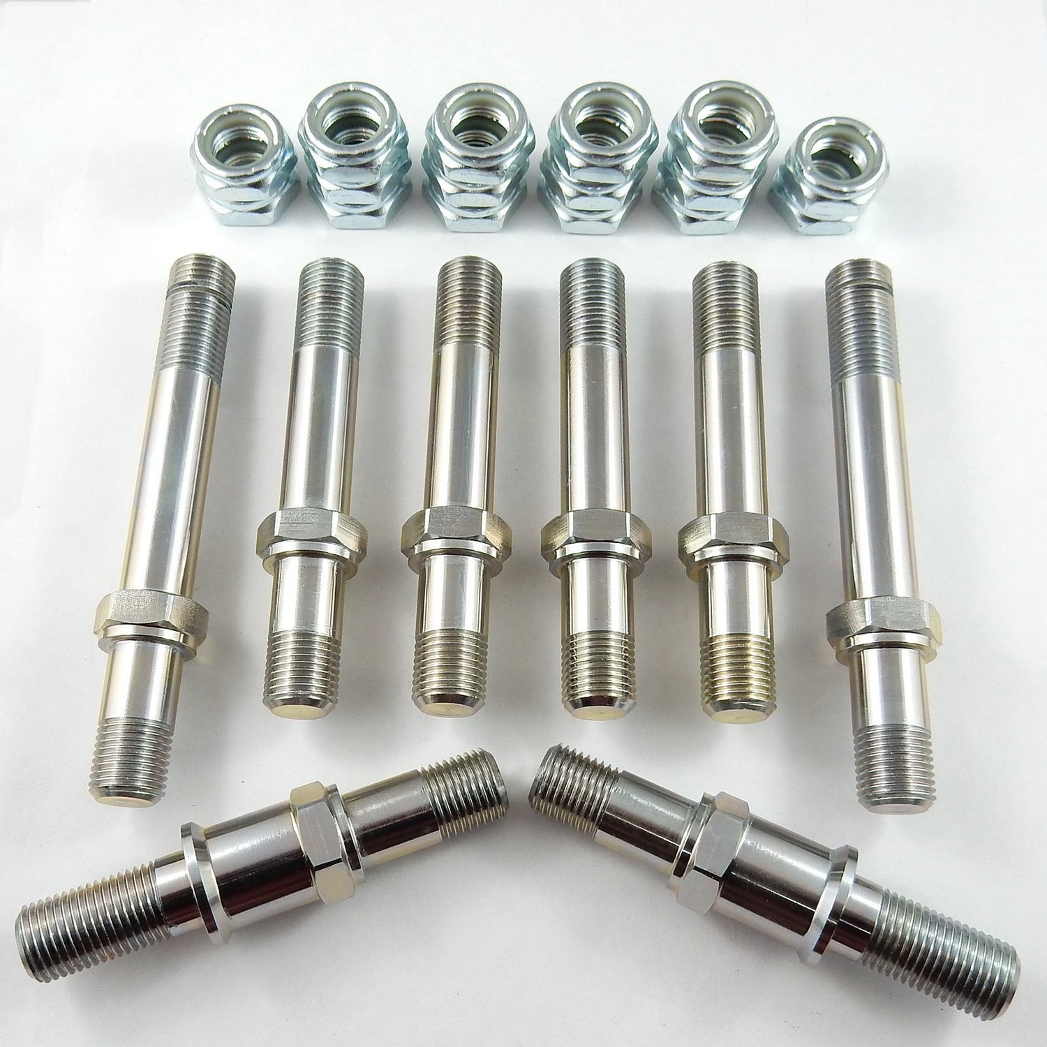 Sprintcar Shock One Nut Stud Bolt Kit Steel Bullant Performance
