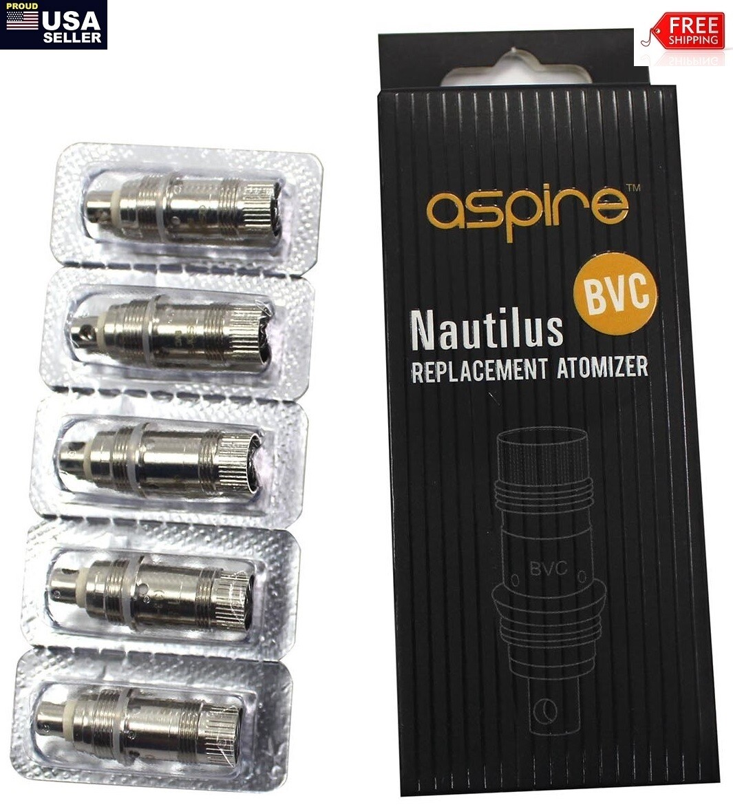 Aspire Nautilus Coils 2.1 Ohm. BVC Replacement. Fits Nautilus 2 and 2S