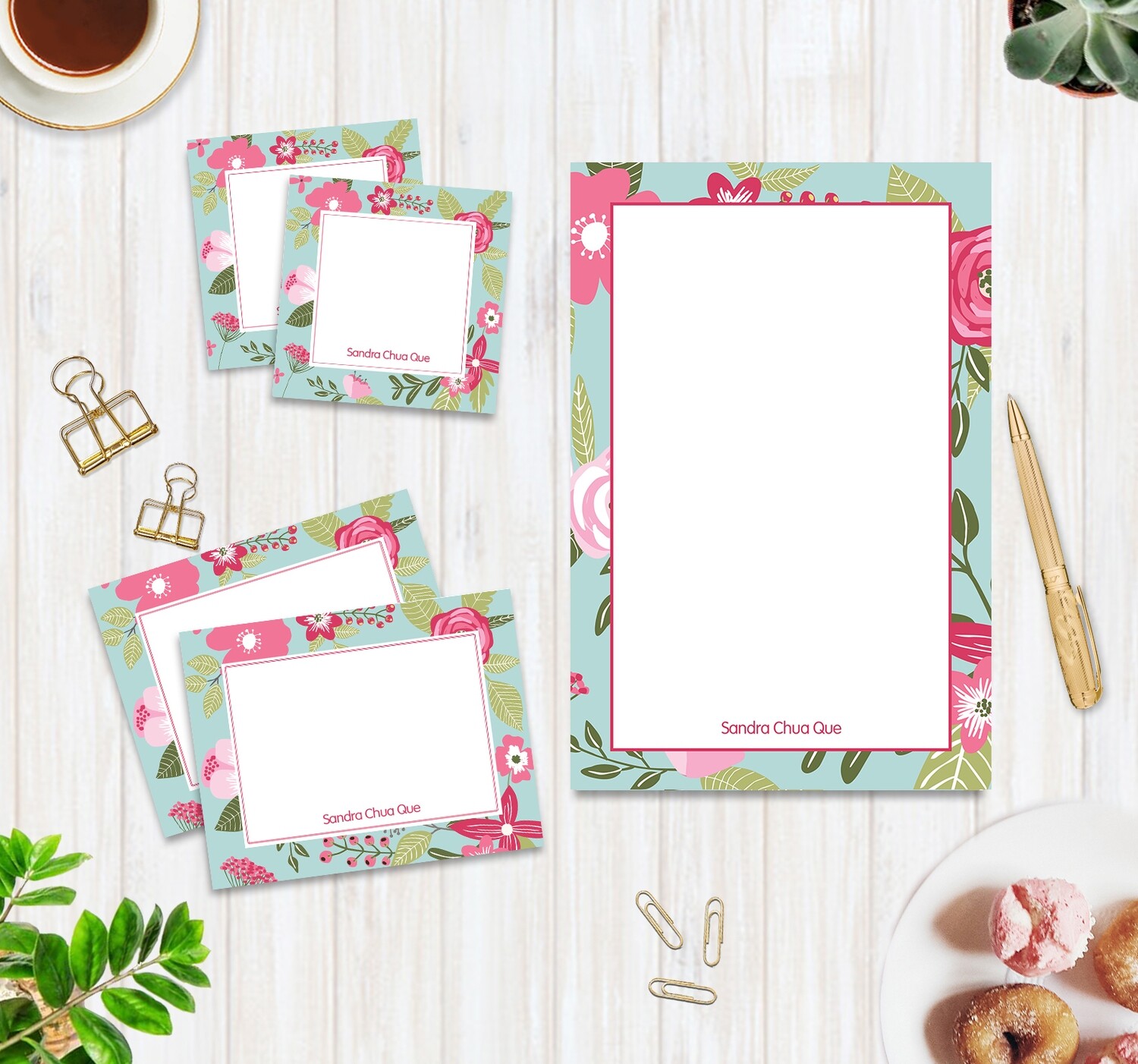 Full Color Stationery Set