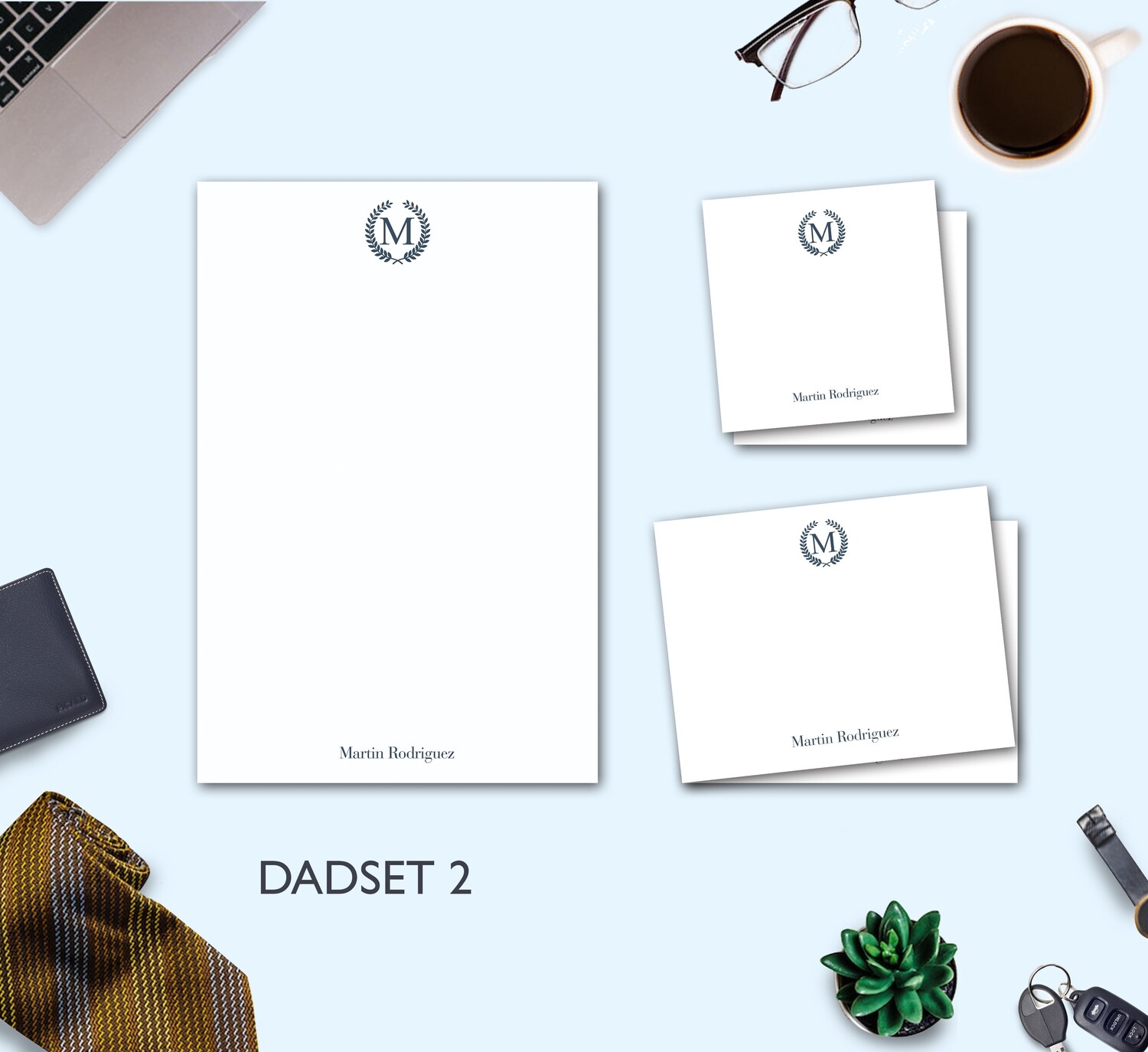 Father's Day Stationery Set 2
