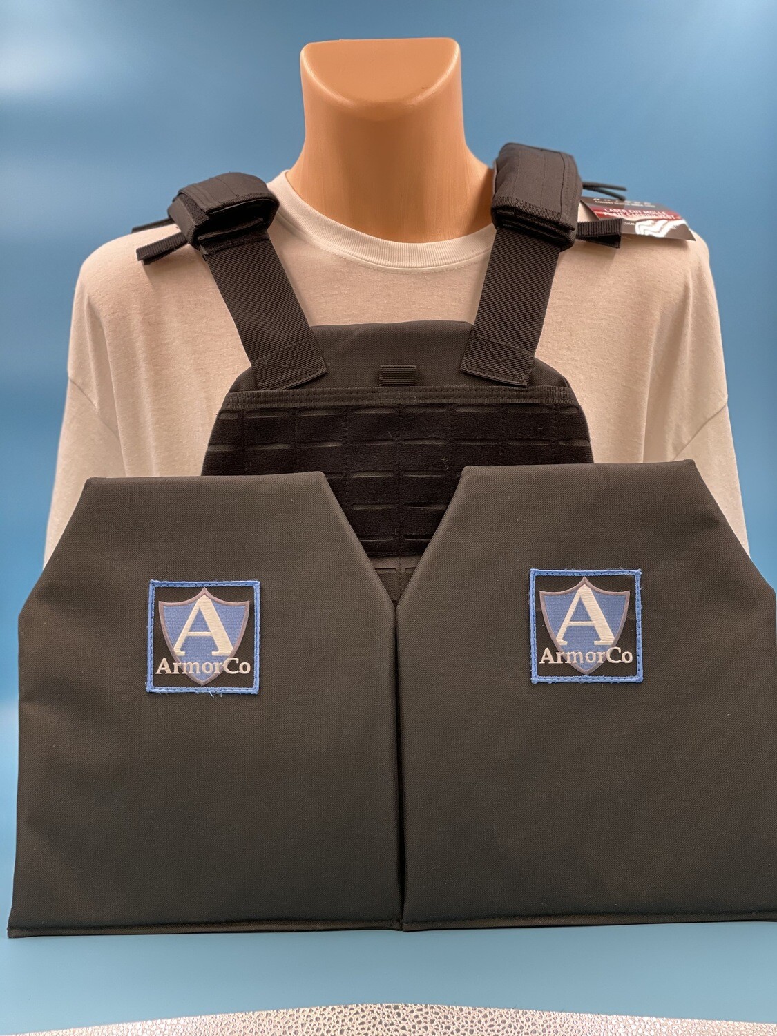 Kevlar NIJ IIIA 10"x12" SAPI Cut Inserts with a FREE Rothco MOLLE Plate