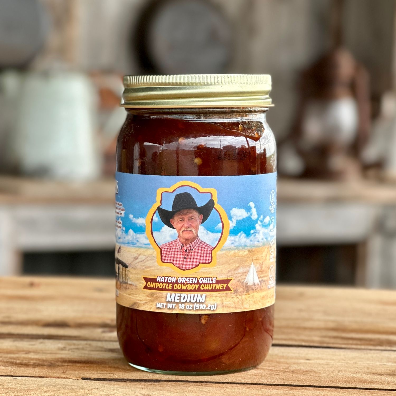 Green Chile Chipotle Relish Ships 12/21 SHOP Kent Rollins