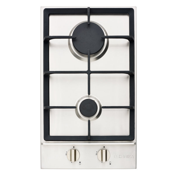 H320SXFFDPRO 30cm Technika 2Burner Gas Cooktop