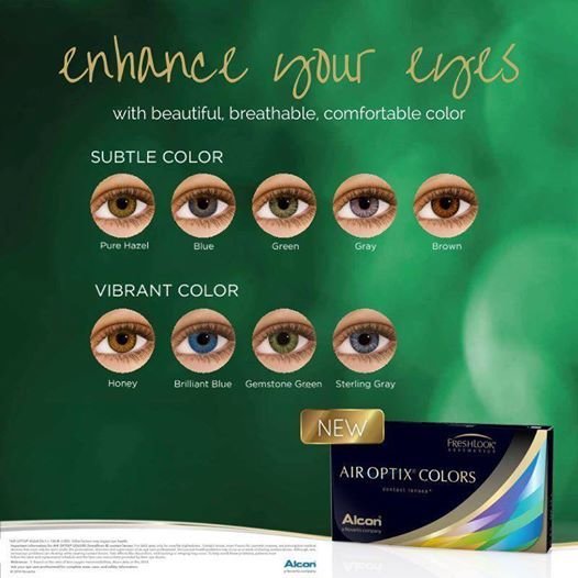 Air optix colors color contacts