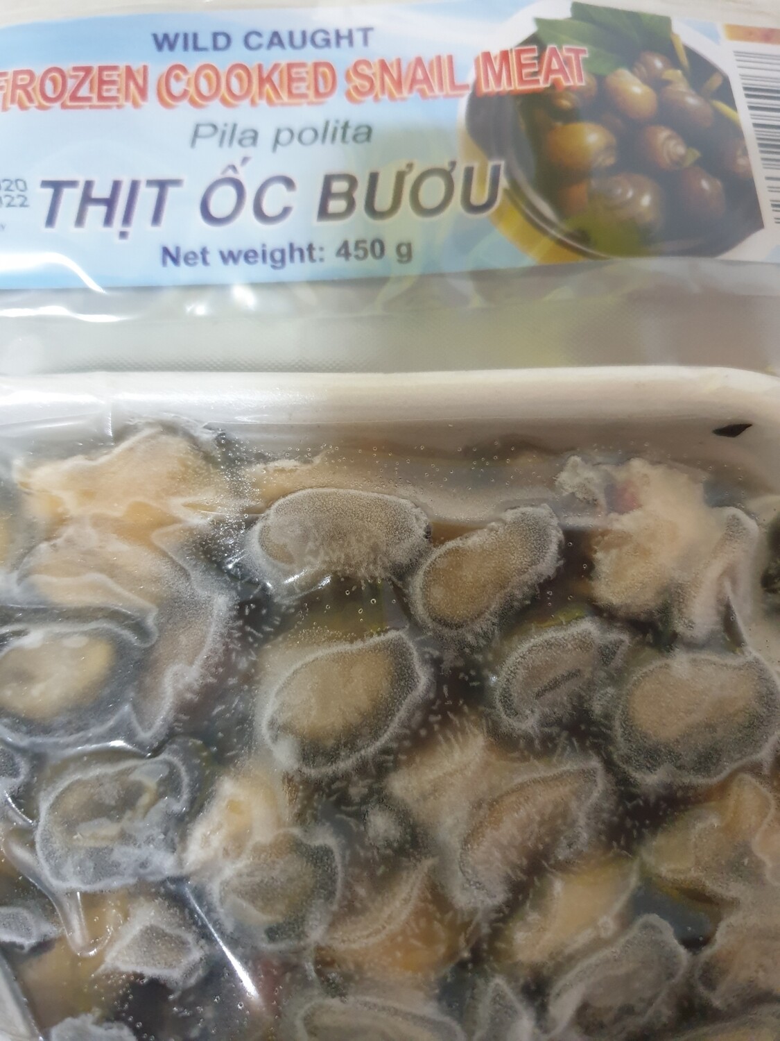 Keong daging (cooked snail meat )450grm