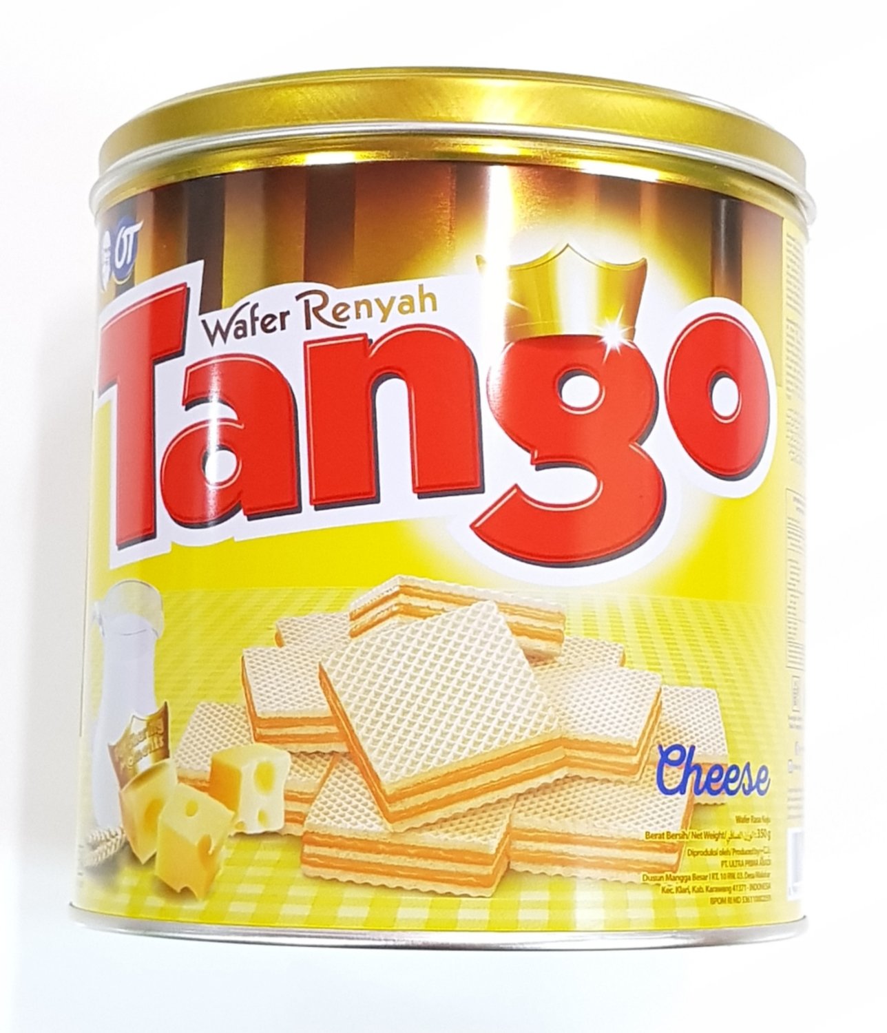 Tango Kaleng Rasa Keju 350g