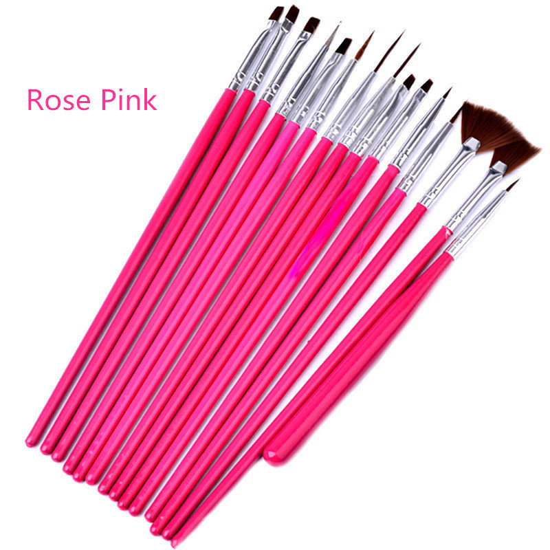 15pcs Manicure Brush