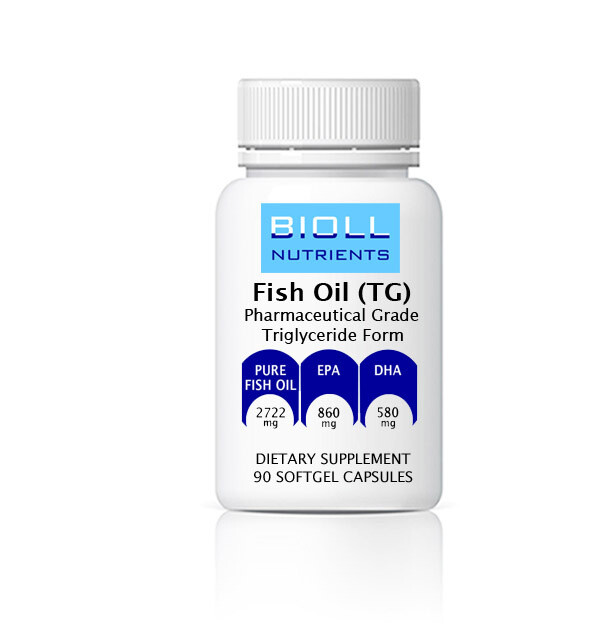Fish Oil Triglyceride Form 2722mg Bioll Nutrients