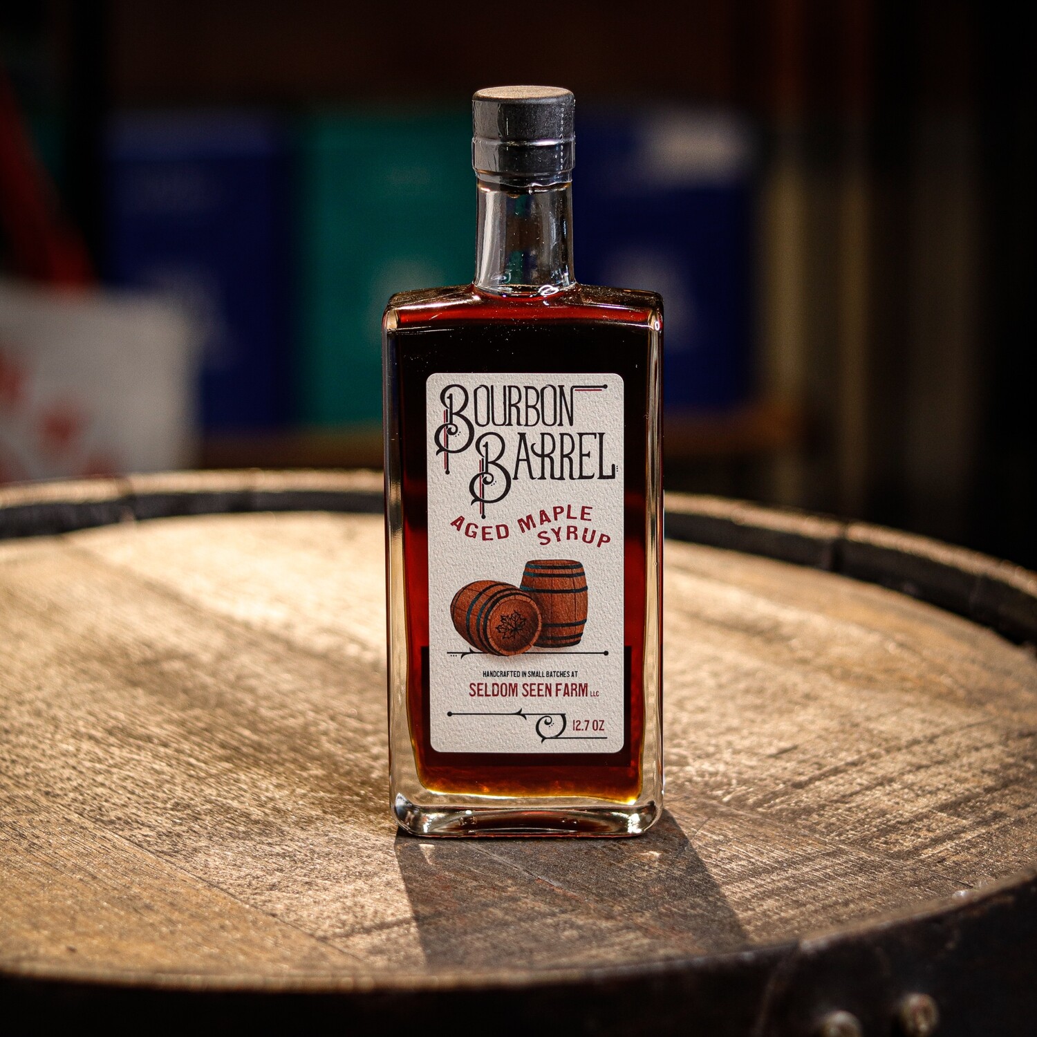 Barrel Aged Maple Syrup (Seldom Farms)