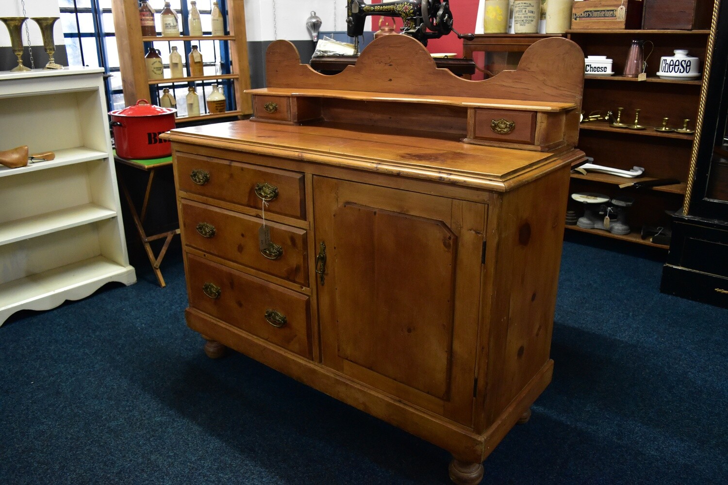 Victorian Pine Dresser
