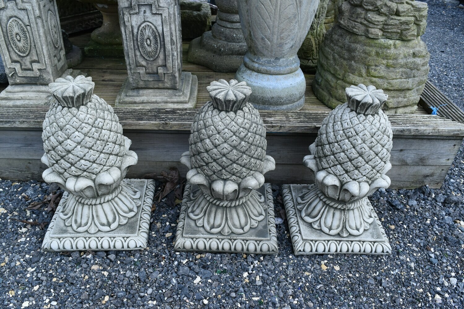 Concrete Pineapples