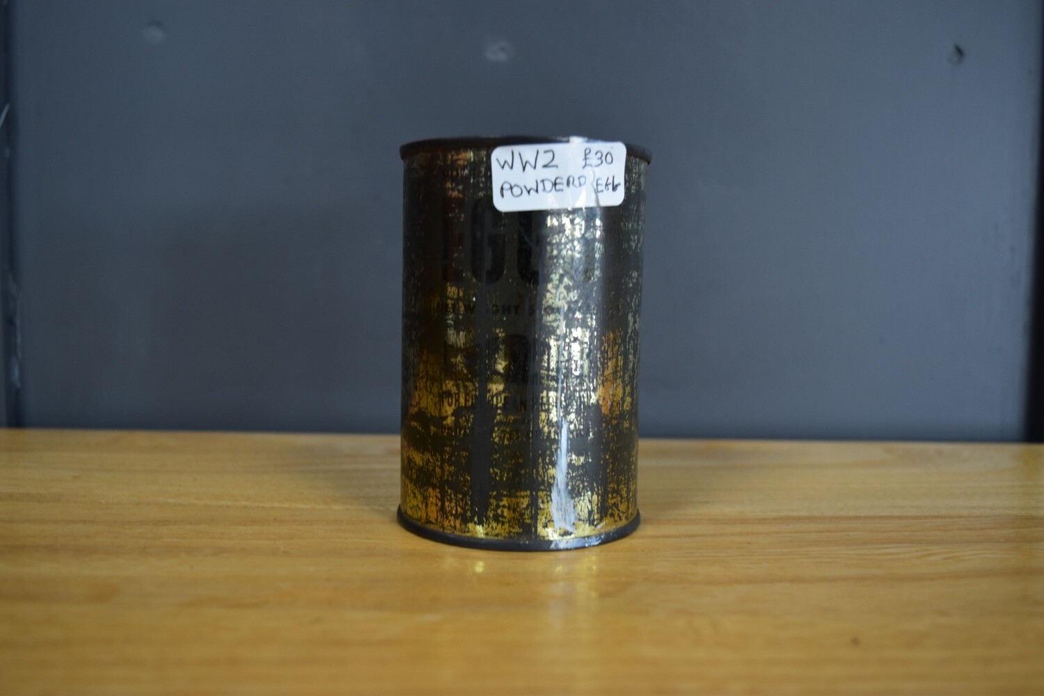 WW2 Powdered Egg in Original Tin