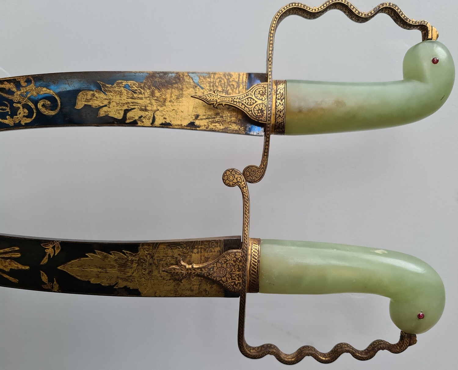 Read of Dublin pair of Swords c1800