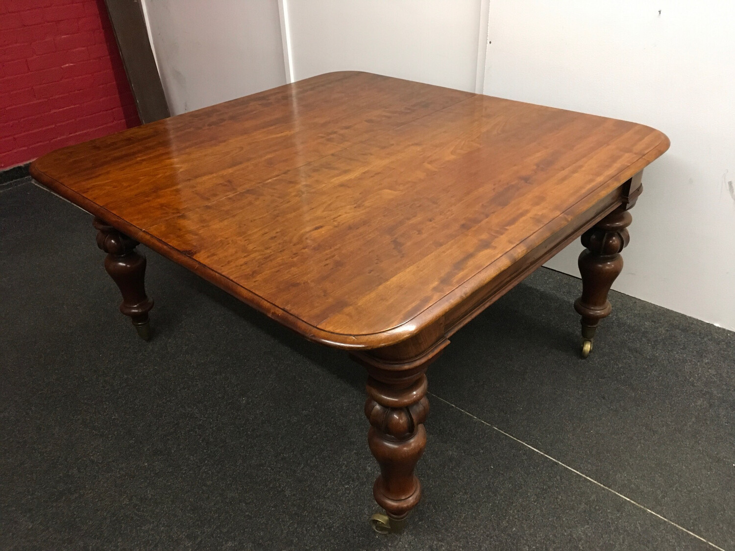 Mahogany 12ft PullOut Dining Table