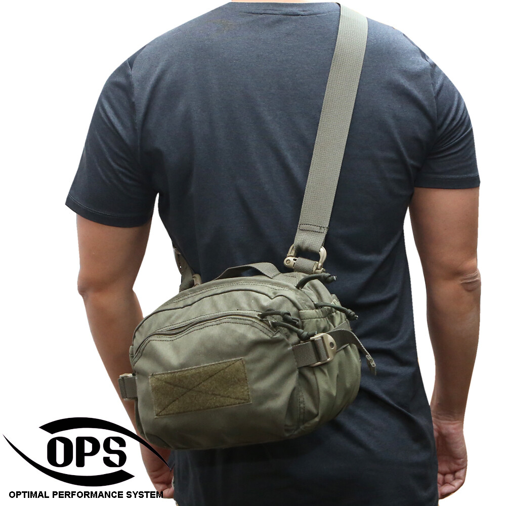 O.P.S TACTICAL FANNY PACK IN SOLID AND CLASSIC