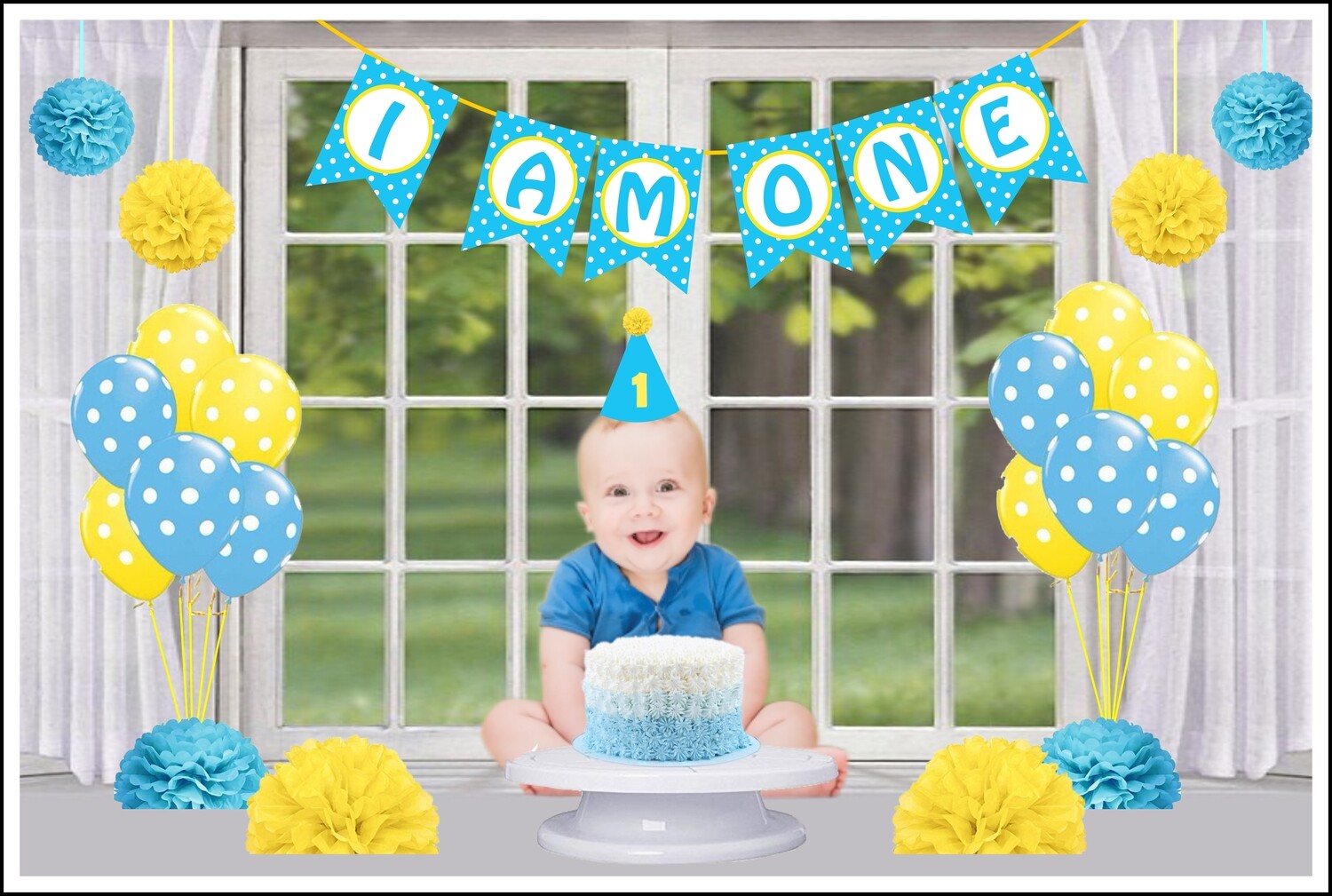 1 st Birthday Cake Smash Kit