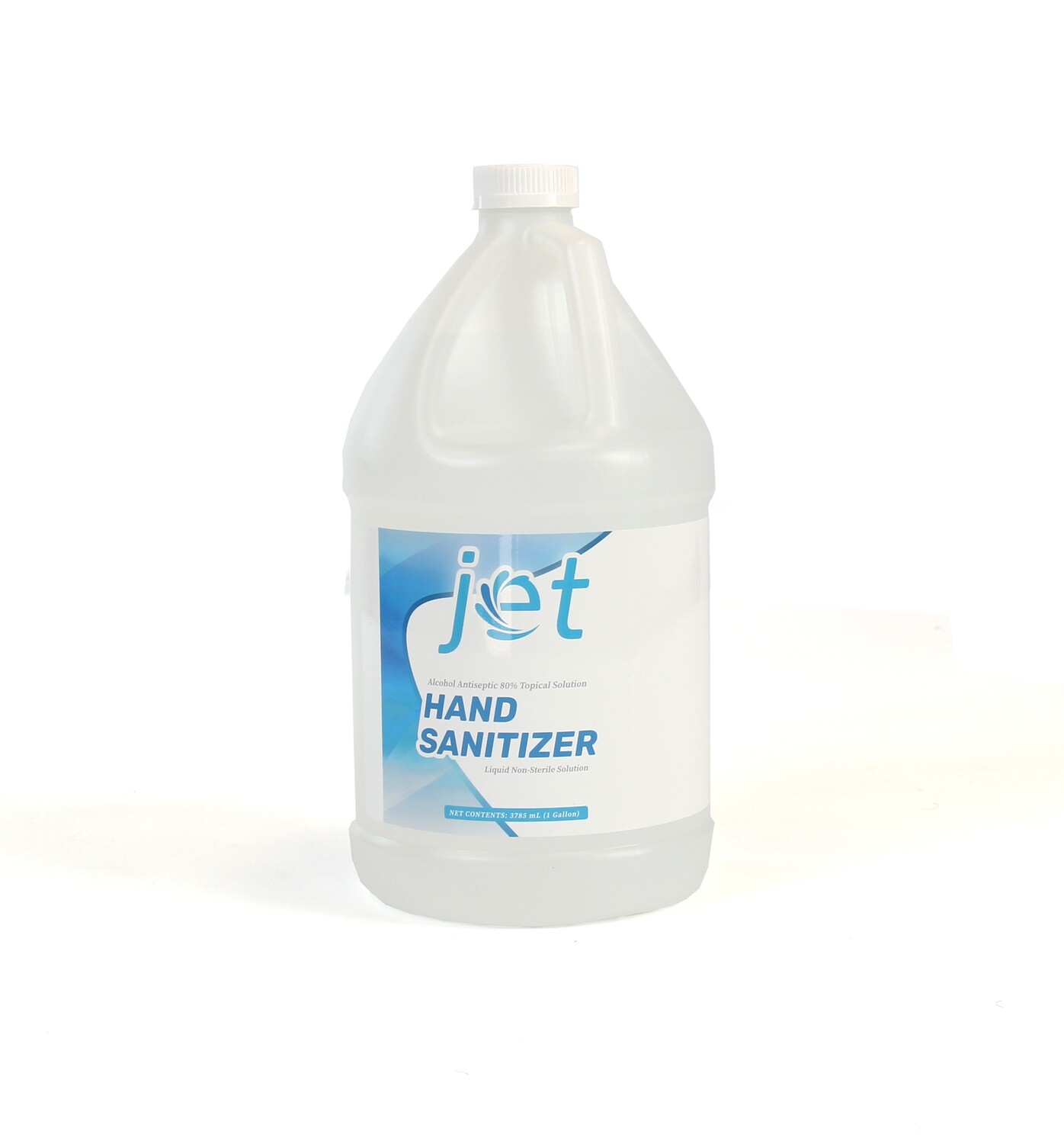 Jet Hand sanitizer Liquid 80 Alcohol Antiseptic 128 oz (1 Gallon )