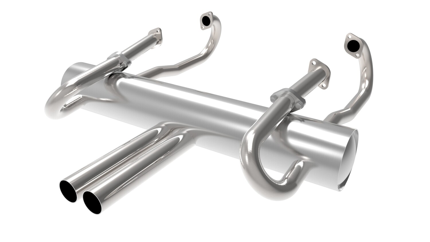 PORSCHE 356 912 with Type 1 Engine, use Porsche Style Muffler