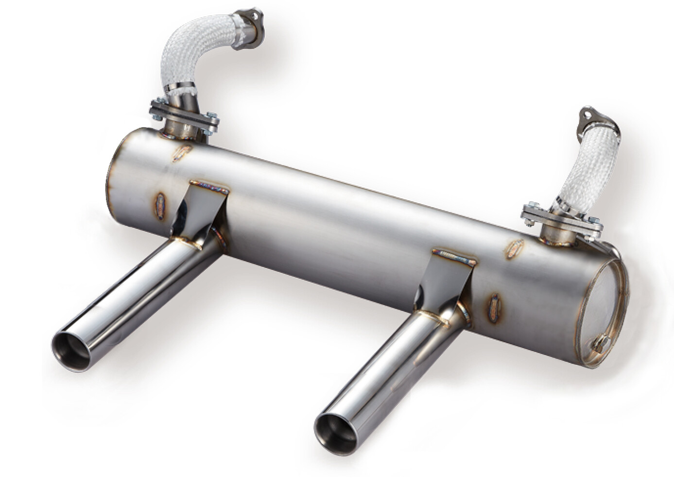 EXTRA LONG TAIL PIPE PORSCHE 356 REPLICA SUPER FLOW EXHAUST 50/35