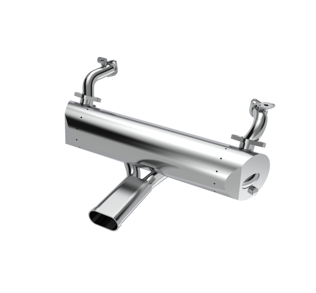 Sebring Styled Exhaust with Heater Box SS143