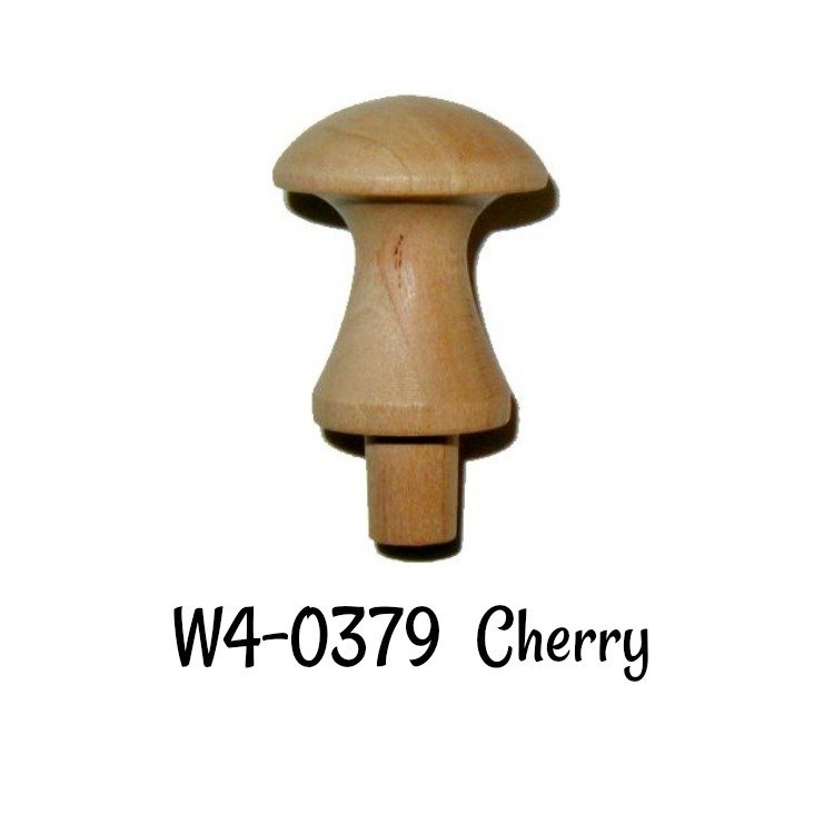 Cherry Wood Grain Shaker Knob 11/8" Annie's Home Store for Custom