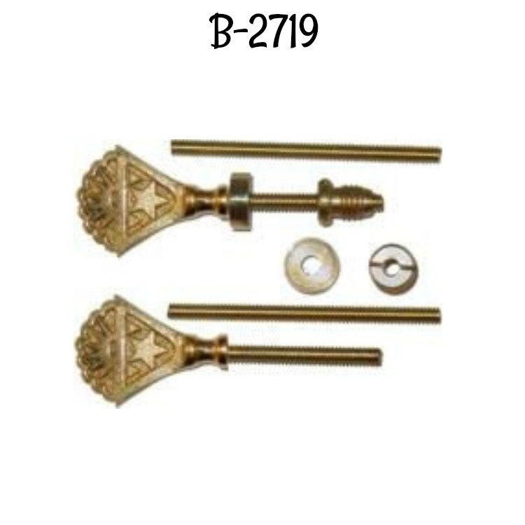 Star Cheval Mirror Mount Set Brass Annie's Home Store for Custom