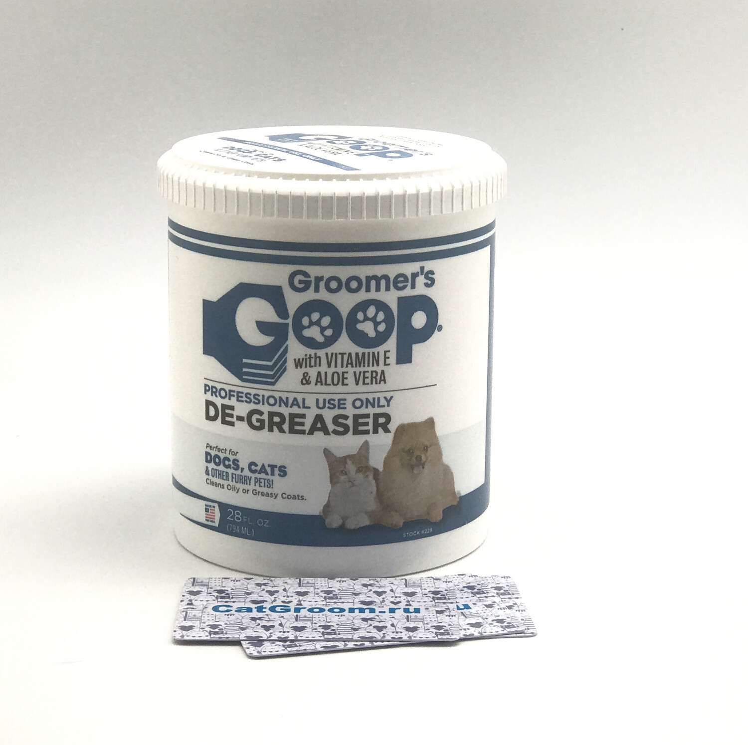 Обезжиривающая паста для шерсти Groomer's Goop Degreaser 28oz ( 794 мл)