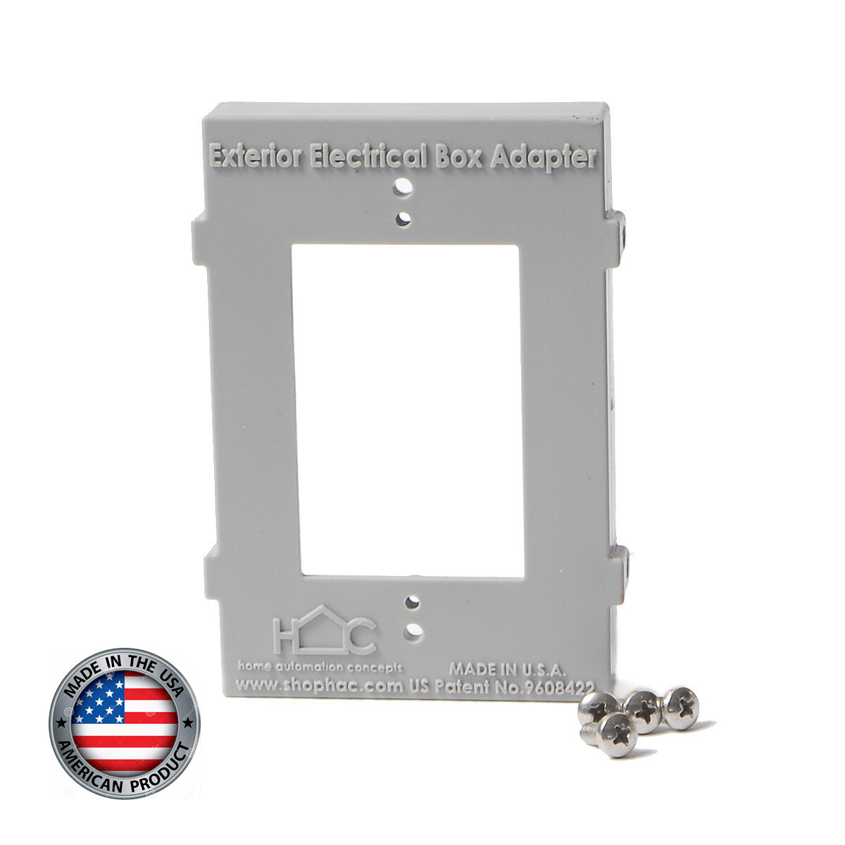 Single Gang Adapter Cover ABS