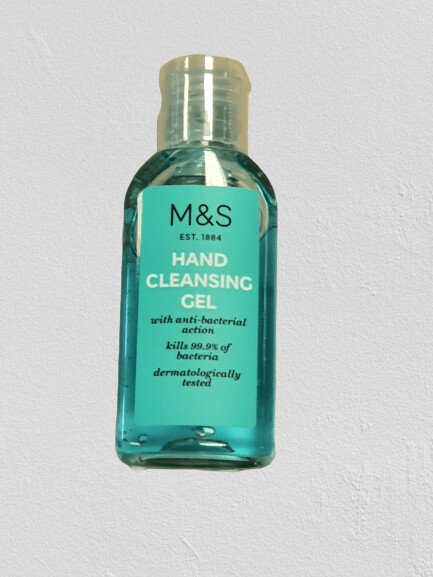 m&s hand cleansing gel
