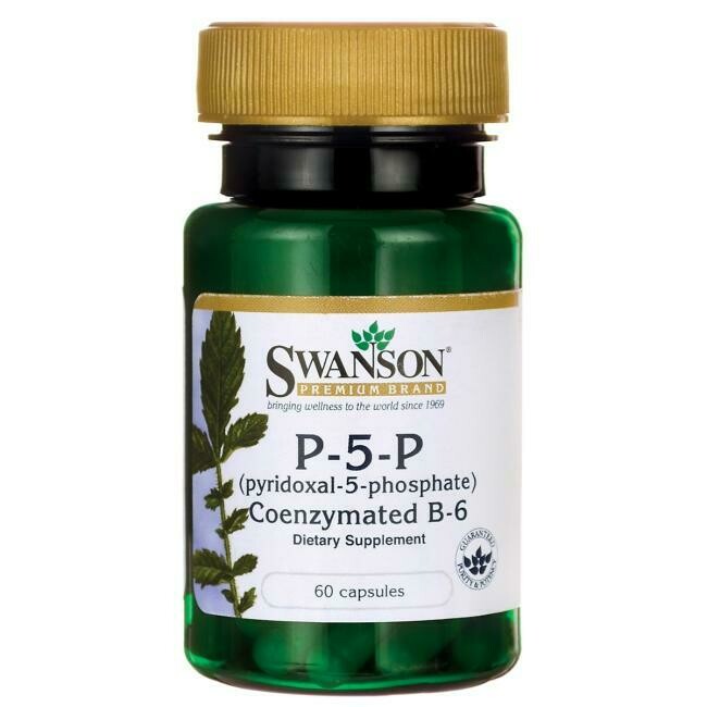 P5P Pyridoxal5Phosphate 40mg 60c Swanson