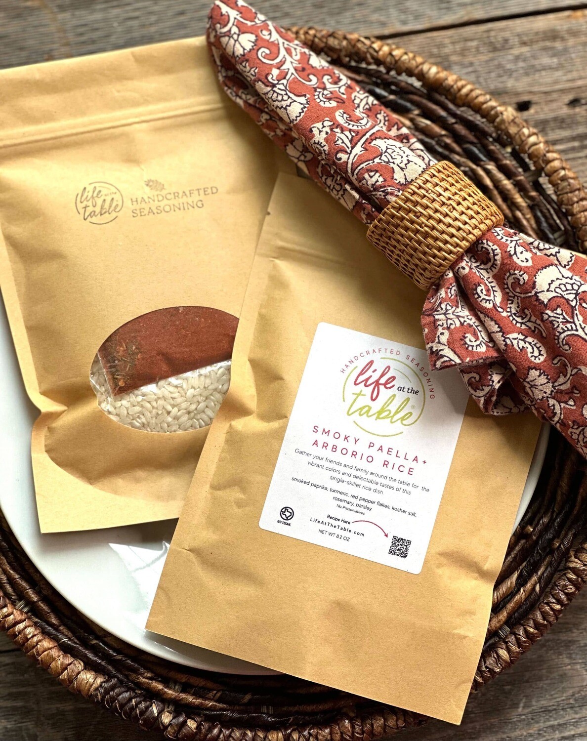 Paella Seasoning + Arborio Rice Combo Store Life At The Table