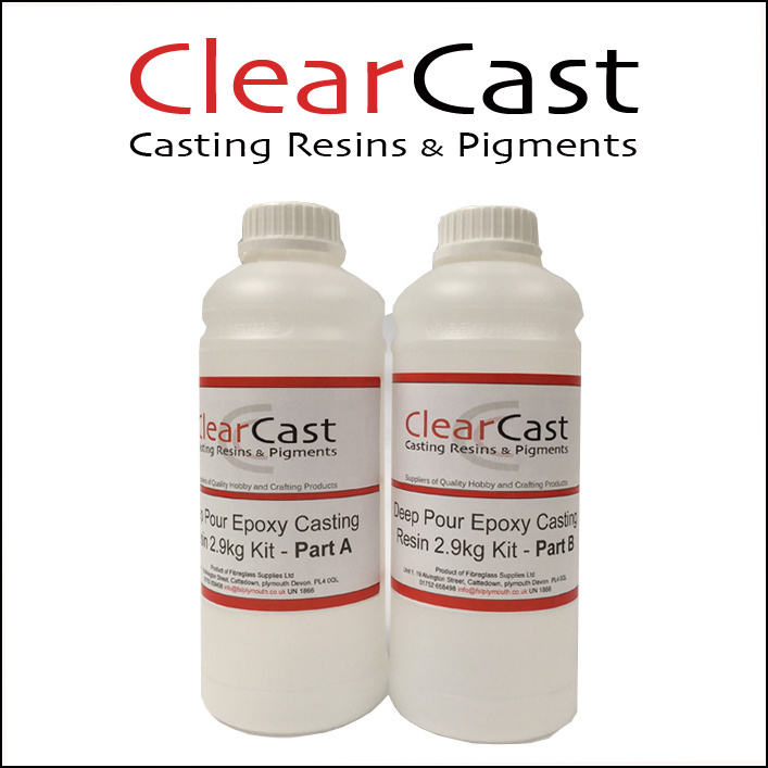 Epoxy Water Clear Casting Resin ClearCast Deep Pour
