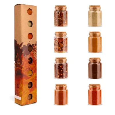 CHILI GEWÜRZ GESCHENK SET 8 Teilig