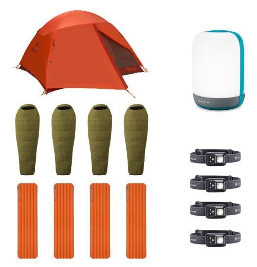 4Person Trek Package Camping Gear Rentals Las Vegas