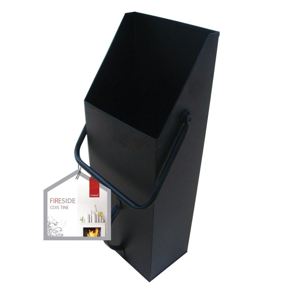 RECTANGULAR COAL HOD IN BLACK