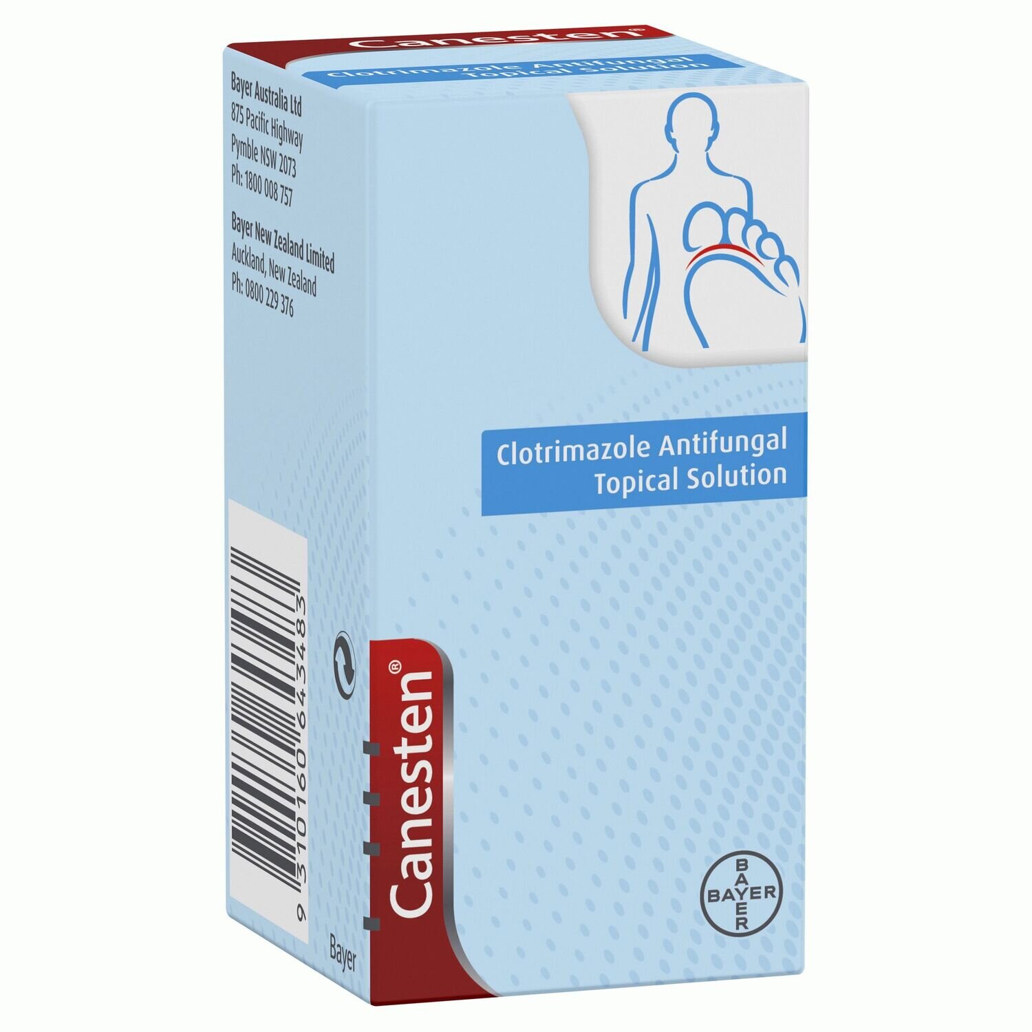 CANESTEN TOPICAL SOL 20ML ANTIFUNGAL SOLUTION ANTIFUNGAL TROP 1